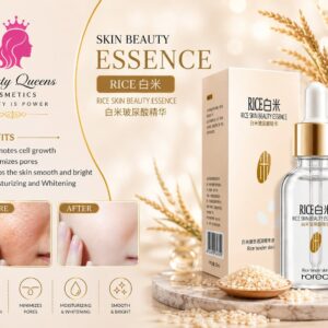Home white rice serum